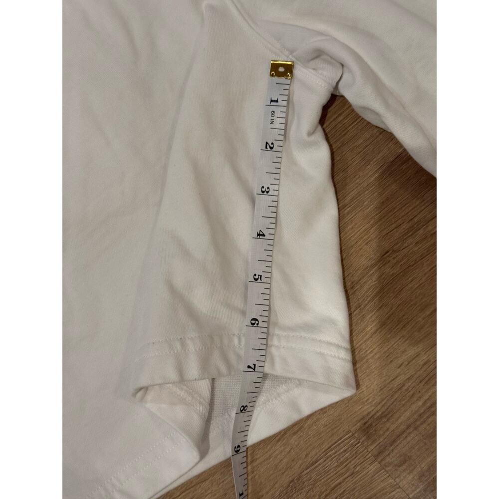 Psycho Bunny Wilkes Cotton Sweat Shorts Men’s Small White With Black Bunny Logo - Picture 8 of 9